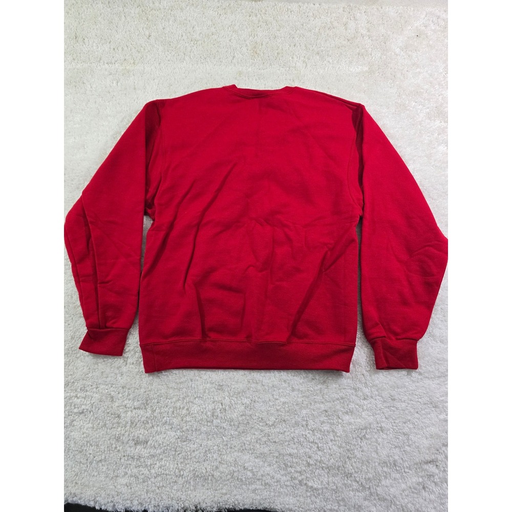 Invisible Bully Jimi Hendrix Graphic Sweatshirt Red Mens Medium Brooklyn Street - Picture 7 of 10